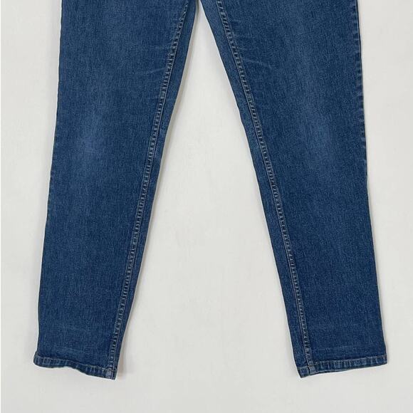 Vintage 90s Tommy Hilfiger Dark Wash High Rise Tapered Mom Jeans Women's Size 8 - Picture 6 of 8